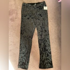 Witchy Black Velvet Pants